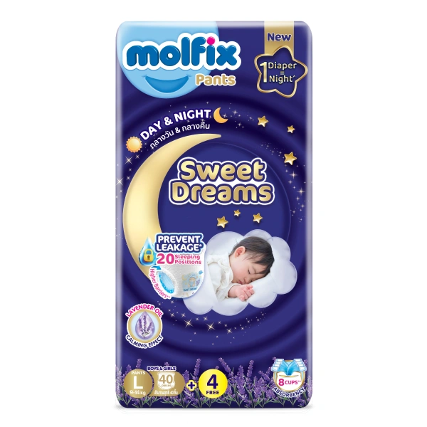 Tã quần Molfix Sweet Dreams size L